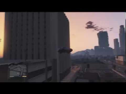 Grand Theft Auto V  He can do a cartwheel! GTAV