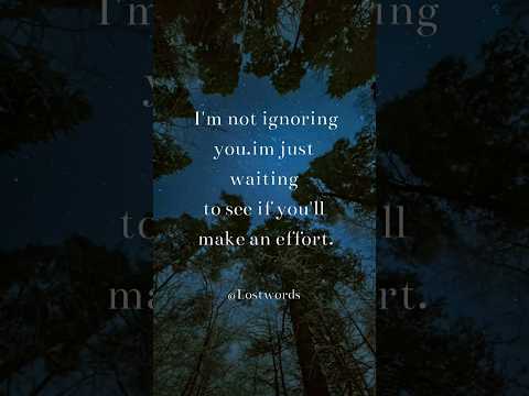 💔 Just Waiting for Effort 💭  #HeartbrokenQuotes #EffortMatters #RelatableFeelings #EmotionalShorts