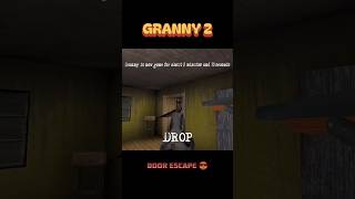 DOOR ESCAPE IN GRANNY CHAPTER 2 #granny #viral #trending
