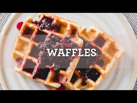 Blueberry Waffles
