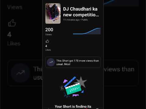 200 view in 11 minutes.