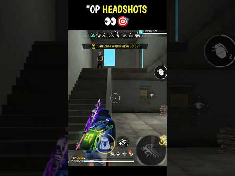 OP HEADSHOT 👻👻#shorts #freefire