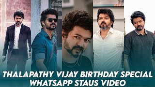 Thalapathy Vijay birthday special whatsapp status video 2022 | BGM STORE