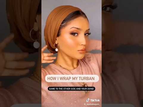 HOW TO WRAP TURBAN #shorts #youtubeshorts #viral #short #turbantutorial