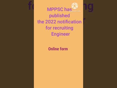 MPPSC AE recruitment 2022 | MPPSC vacancy 2022 out | B. tech Jobs  government vacancy | Freshers Job
