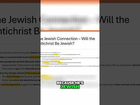 Will Jews Accept the Antichrist as Their Messiah?