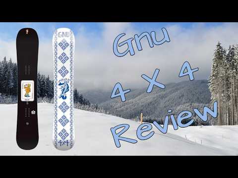 The 2025 Gnu 4x4 Snowboard Review