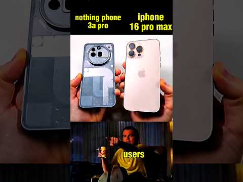nothing phone 3a vs iphone 16 pro max speed test in freefire test #nothing #iphone #freefire #speed