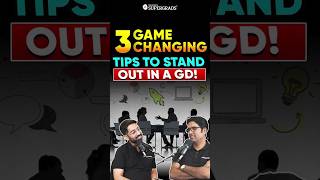 3 Key Things to Stand Out in MBA GD 🎯 | MBA Interview Tips | #shorts
