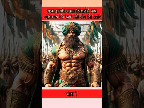 🔱 राणा हम्मीर बनाम खिलजी: इतिहास की असली टक्कर | शरणागत की रक्षा या सुल्तान की आज्ञा? 🔥#aishorts
