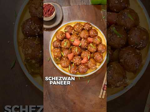 Schezwan Paneer | Paneer Recipes | Paneer Starter Recipes #shorts #schezwanpaneer