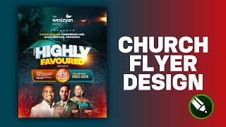 HOW TO DESIGN A PROFESSIONAL CHURCH FLYER  //  CHURCH FLYER DESIGN  //  CORELDRAW  TUTORIALS