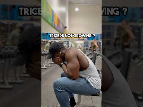 3 Exercises for Stubborn Triceps #triceps #workout