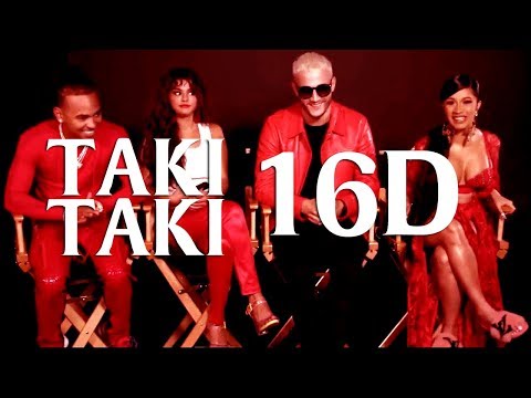 DJ Snake | Selena gomez | Ozuna | Cardi B - Taki Taki | ( 16d audio ) | [ Headphones Recommended ]