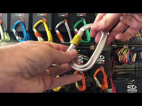 CT Pillar Pro SGL Oval Screw Lock Carabiner (ACL)