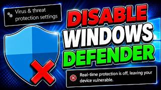 Disable Windows Defender in 60 Seconds, Windows 10 & 11 Full Guide