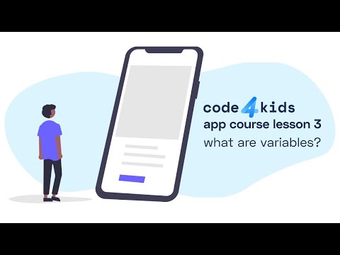 What are Variables? | Code4Kids App Course Lesson 3