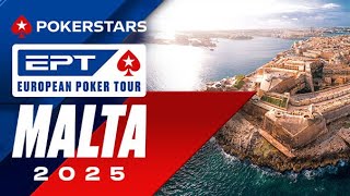 €5.300 Main Event Day 3 | PokerStars EPT Malta 🇲🇹 | Tag 9 | 🇩🇪 Cards-up Coverage !info 🔞