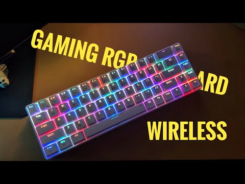 Wireless Gaming RGB keyboard