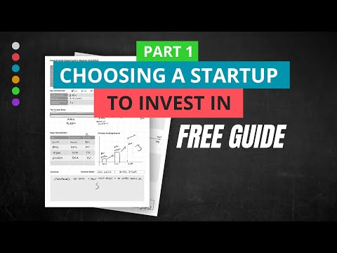 Part 1: Choosing a Start Up or Business for Investment
