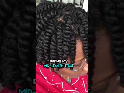 How to grow your hair to mid length #shorts #naturalhair #hairgrowth #hairgrowthtips #midlength