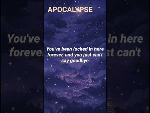 Apocalypse lyrics   #lyricolic #apocalypse #cigarette #music #viralsong #fyptrend
