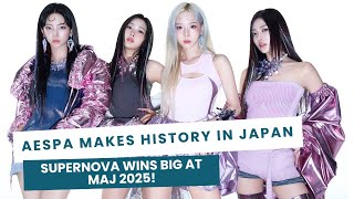 aespa WINS Big in Japan with Supernova | Best Song Asia at MUSIC AWARDS JAPAN 2025!