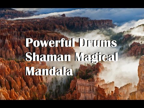 Powerful Drums Shaman Magical Mandala