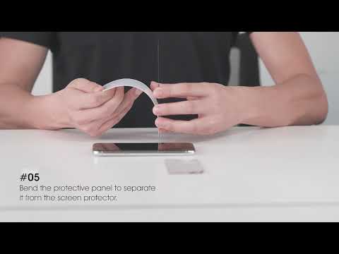 SPARIN A03 Installation Video for Colored Frame Screen Protector Premium Version