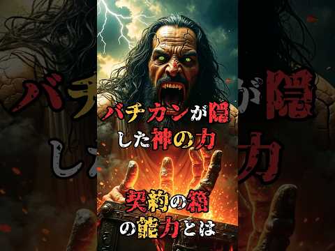 バチカンが隠した神の力！契約の箱の能力とは⁈