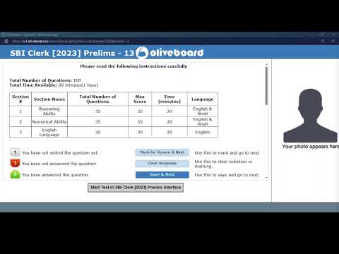 🎯 Oliveboard SBI Clerk live mock test📚✍️ 1 Jan | Share Score📝👆 | How to Attempt Mock #sbiclerk #sbi
