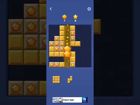 Block Blast Fever! One Wrong Move & It's Over! 🔥 | Addictive Puzzle Game #shorts