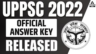 UPPSC Answer Key 2022 | UPPSC Official Answer Key 2022 | Full Details