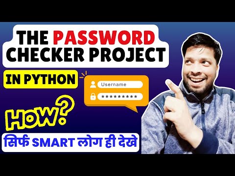 Build a Smart Password Strength Checker in Python Project 💻🔥