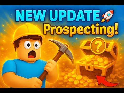 NEW Roblox Prospecting Update! 🚀 Best Mining Tricks & Hidden Secrets!