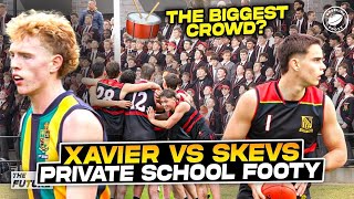 Xavier v St Kevins CRAZY private school rivalry game!! | APS Full Highlights