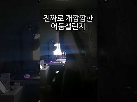 머야 누가 불 좀 켜주라 #어둠챌린지 #반전어둠챌린지