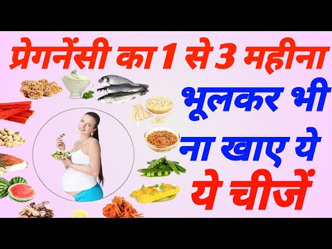 Pregnancy Ka 1 se 3 Mahina Kya Nahin Khana Chahiye || Foods to Avoid During Pregnancy||