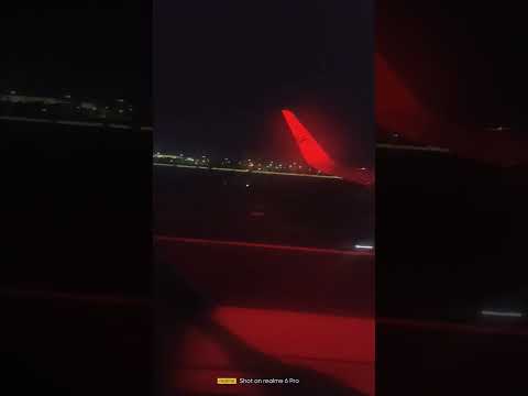 Landing at Bangkok, Thailand International Airport
