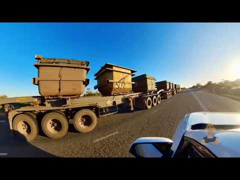 Overtook a Road Train