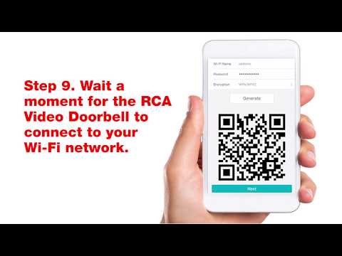 RCA Video Doorbell Camera App + Wi-Fi Setup