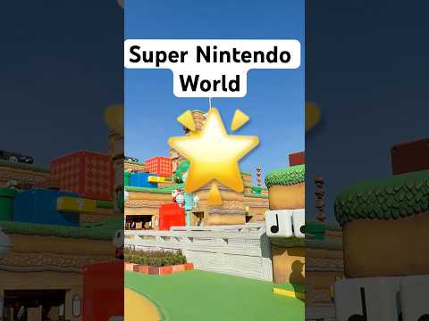 Super Nintendo World #manifestedit #nintendo #mario #shorts