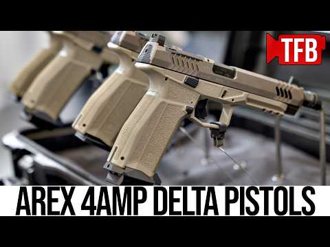 Arex Bringing German Maritime Pistols to Civilians: The 4AMP Delta Lineup | EnforceTac 2025