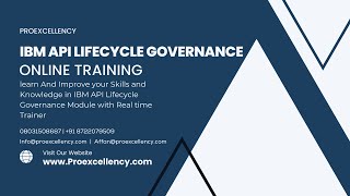 IBM API Lifecycle Governance | IBM API Lifecycle Governance Online Training & Certifications
