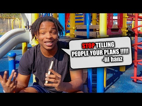 this is why you need to STOP telling people your plans...