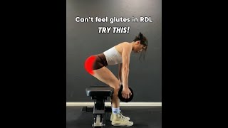 Leg-Supported RDL for Better Glute Engagement