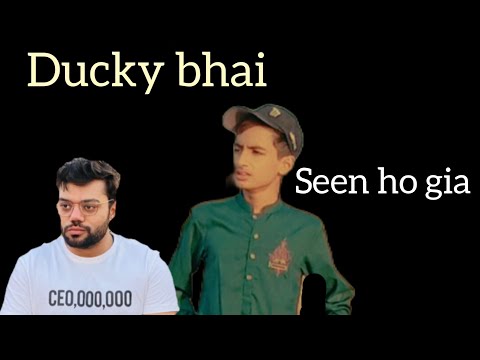 Ducky bhai se mila? 😩