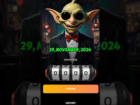 29,November,2024 Goblin Mine Game Code #shorts #goblinminegame #goblinminegamevipcode