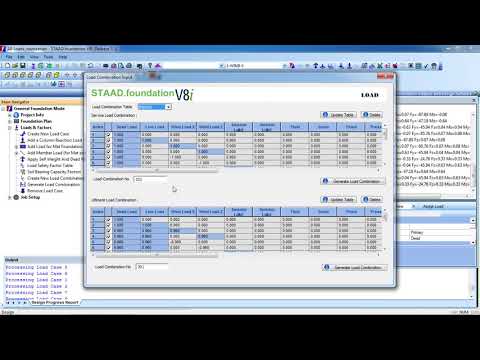 Day 30 STAAD Pro Tutorials   Analysis & Design of Pile Cap Foundation Adv  Foundation
