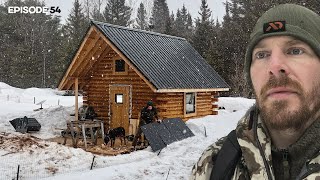 Solar System, Kitchen Table, Tapping Maple Trees |EP54| Log Cabin Build on Off-Grid Homestead